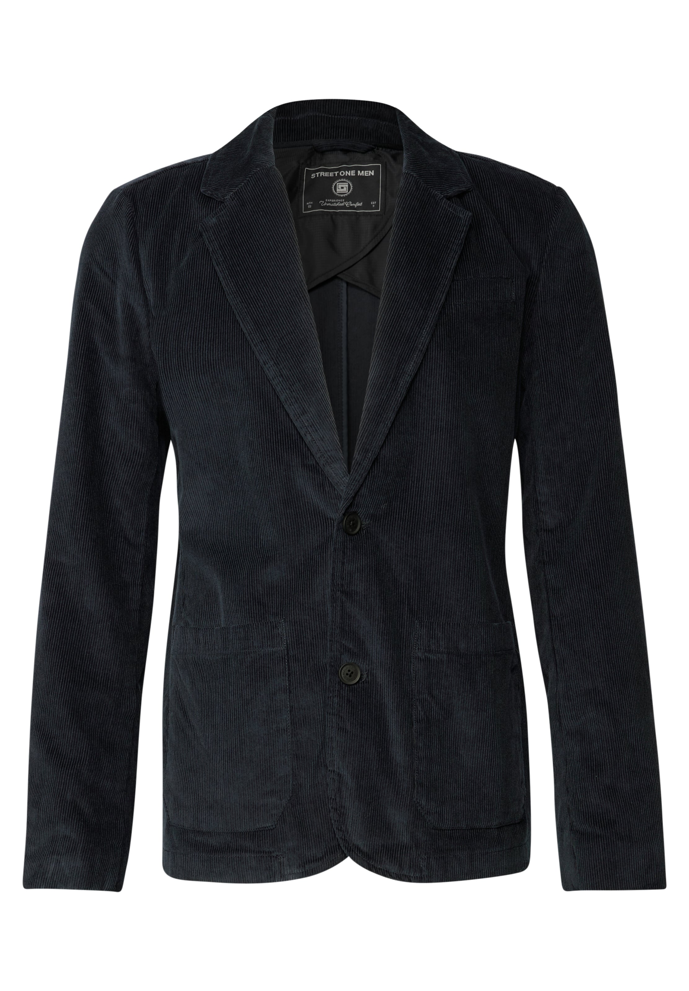 Street One MEN Regular Fit Sakko in Grau: Vorderseite