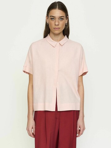 T-shirt ' SRYindi ' Soft Rebels en violet : devant