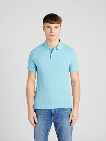 Coupe regular T-Shirt Polo Ralph Lauren en bleu : devant