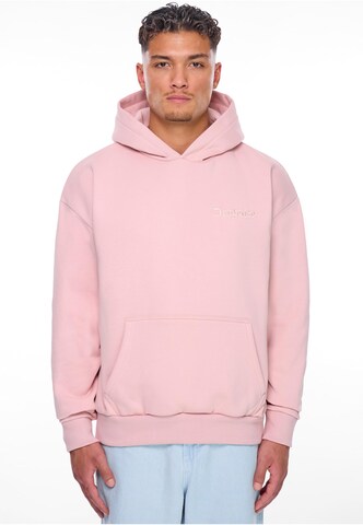 Dropsize Sweatshirt 'Embo' i pink: forside