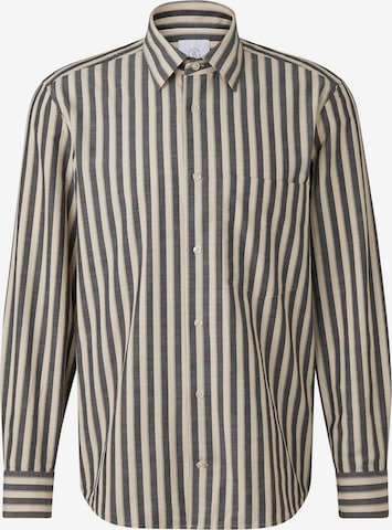 BOGNER Regular Fit Hemd 'Heiko' in Grau: Vorderseite