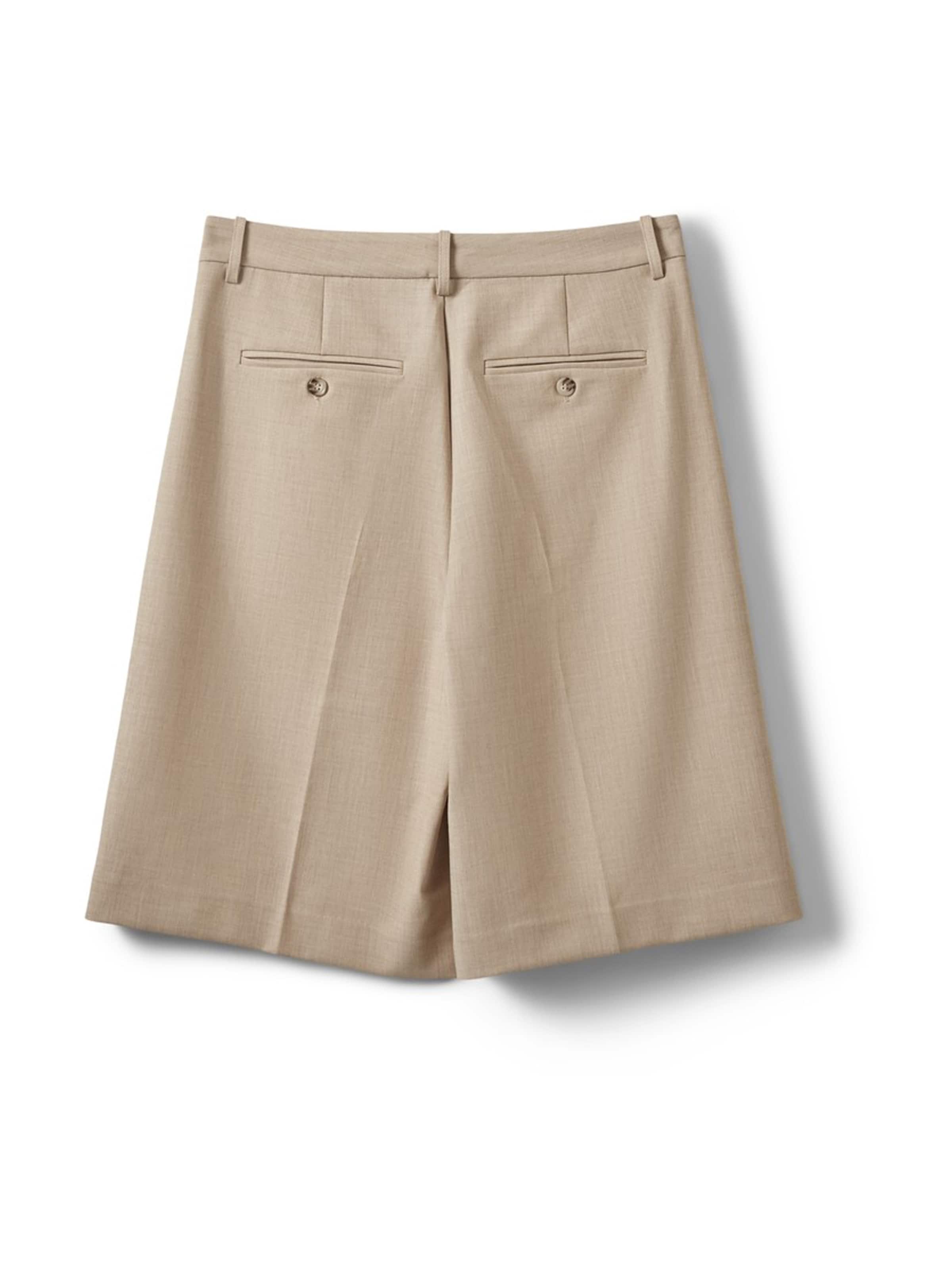 Wide Leg Pantalon à plis Sofie Schnoor en beige