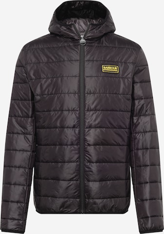 Veste mi-saison Barbour International en noir : devant