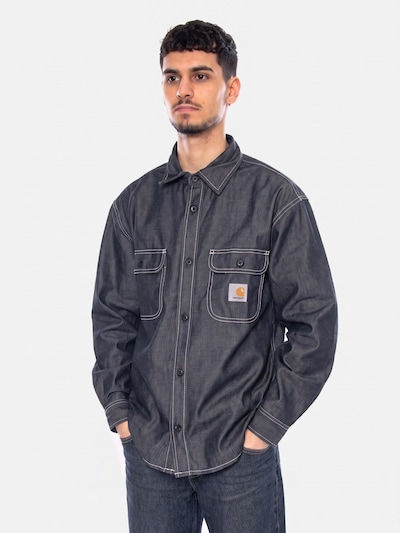 Giacca di mezza stagione 'Tigan Shirt Jac' in S Carhartt WIP di colore blu, Visualizzazione prodotti