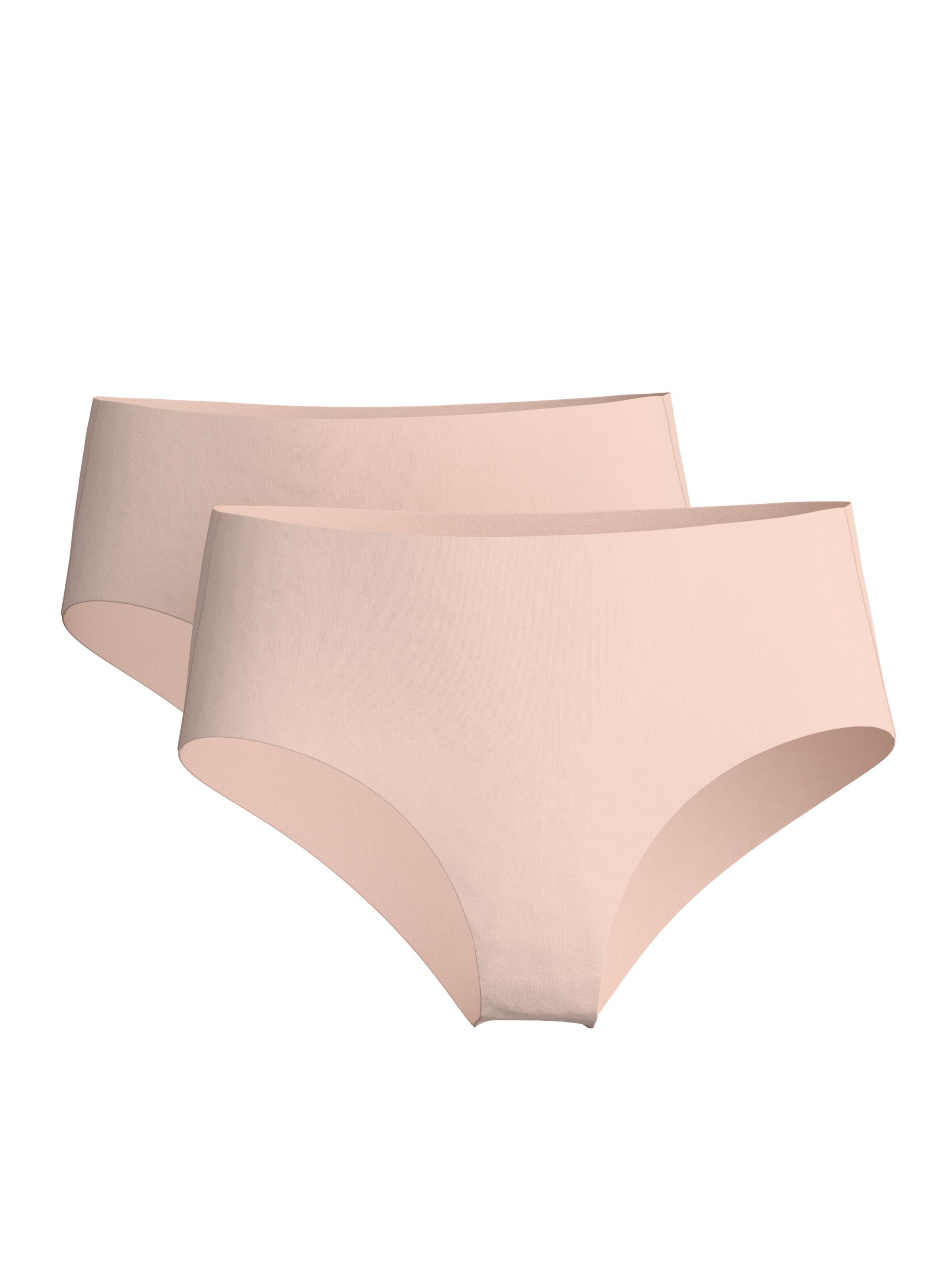Slip 'Natural Skin Duo' CALIDA en rose : devant