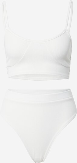 Nasty Gal Wäsche-Set in offwhite, Produktansicht