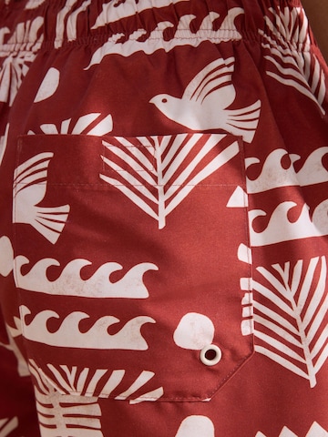Next - Calções de banho em vermelho