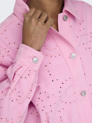 Veste mi-saison ONLY en rose