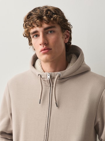 Next Sweatjakke i beige