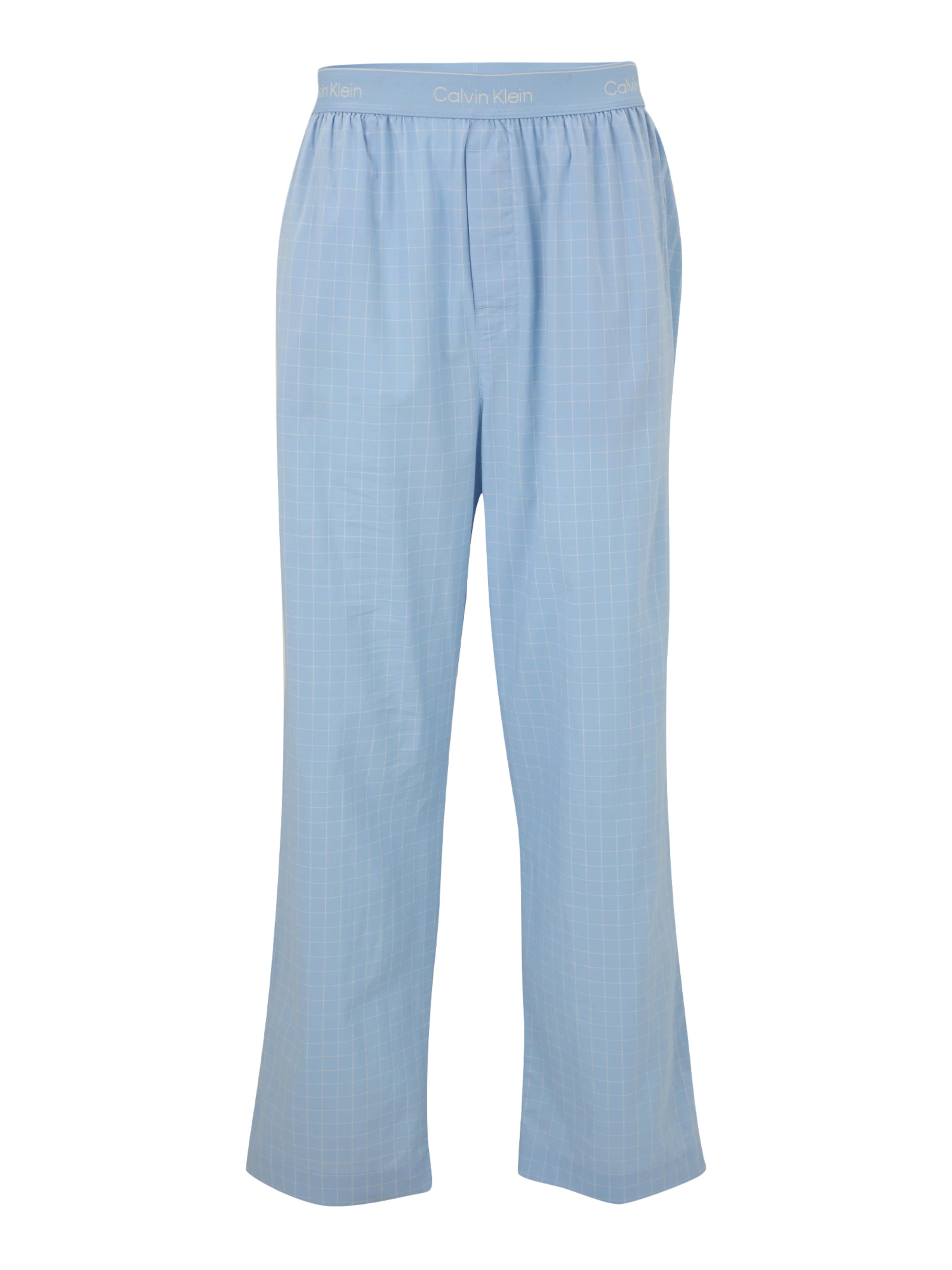 Calvin Klein Underwear Pyjamabroek in Blauw: voorkant