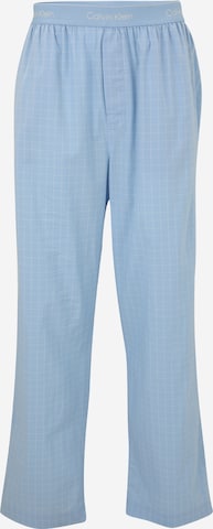 Calvin Klein UnderwearPidžama hlače - plava boja: prednji dio