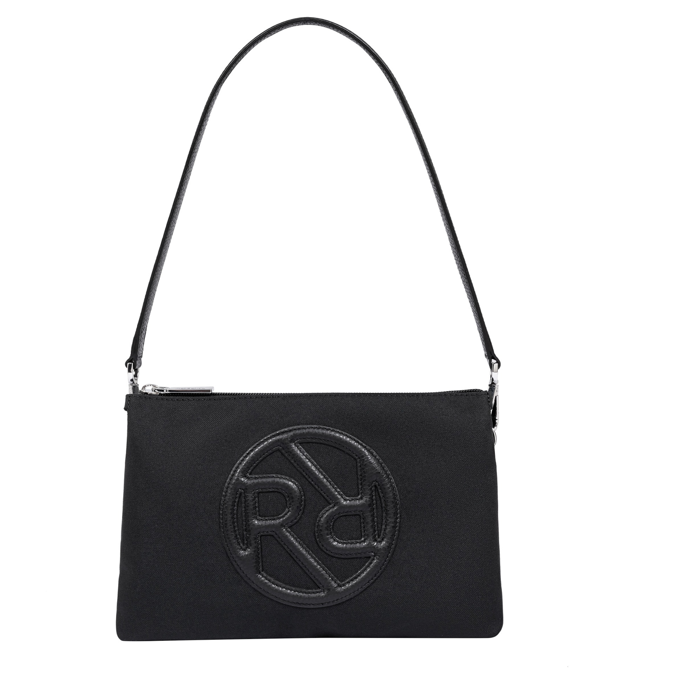 Borsa a tracolla 'NALA SCHULTERTASCHE SMALL' di Roeckl in nero: frontale