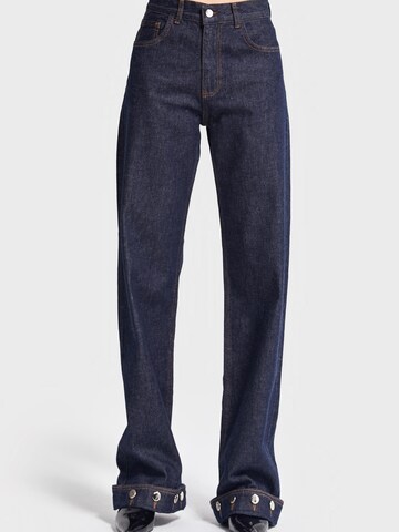 IT'S BASIC Loose fit Jeans 'Loose Mid Rise Jeans' in Blue: front