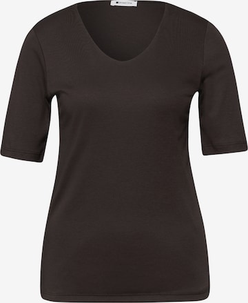 STREET ONE Shirt in Brown: front
