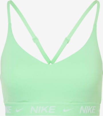 NIKE Sports bra 'INDY' in Green: front