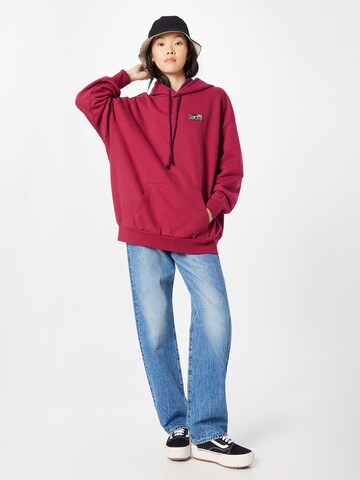 LEVI'S ® Sweatshirt 'Prism Hoodie' in Rot