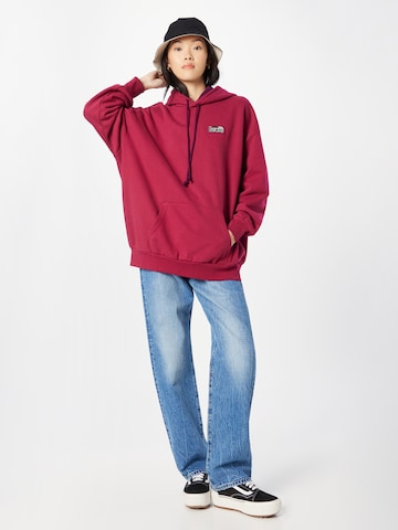 LEVI'S ® Sweatshirt 'Prism Hoodie' in Rot