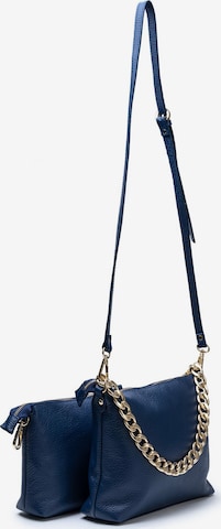 Lazarotti Shoulder Bag 'Milano' in Blue