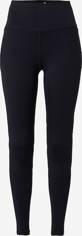 UNDER ARMOUR Skinny Sports trousers 'Meridian' in Black: front