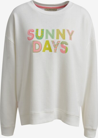 Smith&Soul Sweatshirt in White: front