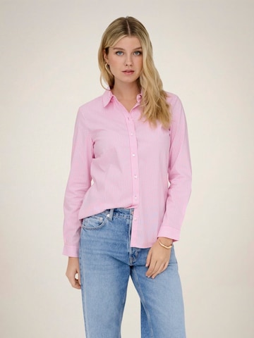 Jaqueline de Yong Blouse 'mio' in Roze