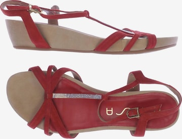 UNISA Sandals & High-Heeled Sandals in 40 in Red: front