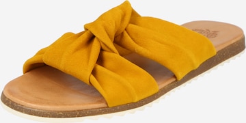 Apple of Eden Mules in Yellow: front