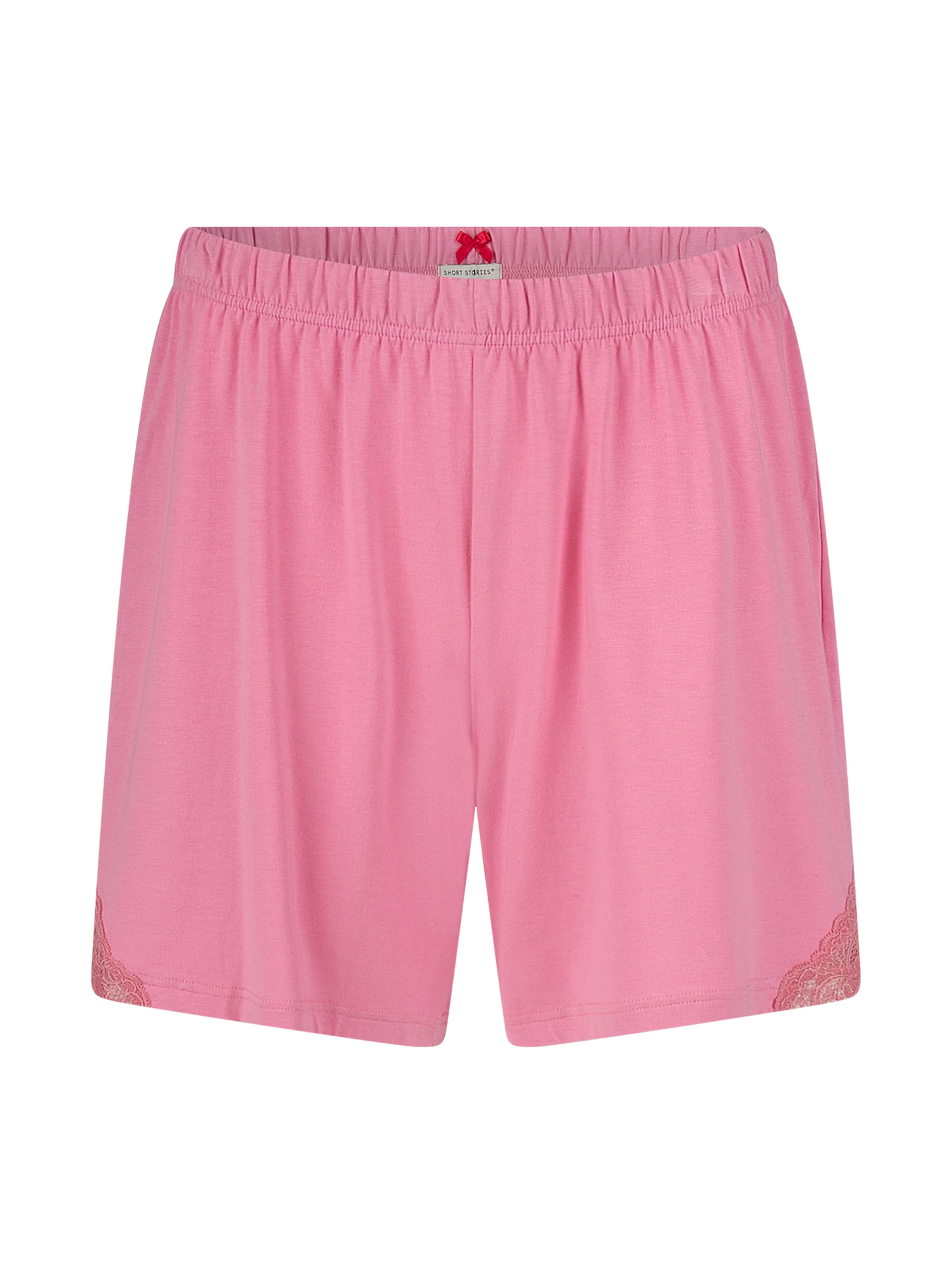 Sanetta Pyjamashorts in Pink: Vorderseite