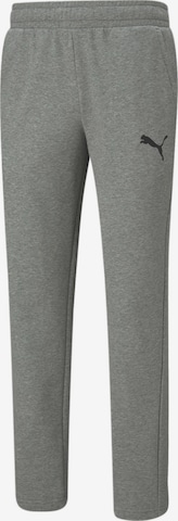 PUMA Regular Sportbroek in Grijs: voorkant