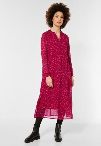 STREET ONE Shirt Dress in Pink: front