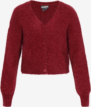 Cardigan DreiMaster Vintage en rouge : devant