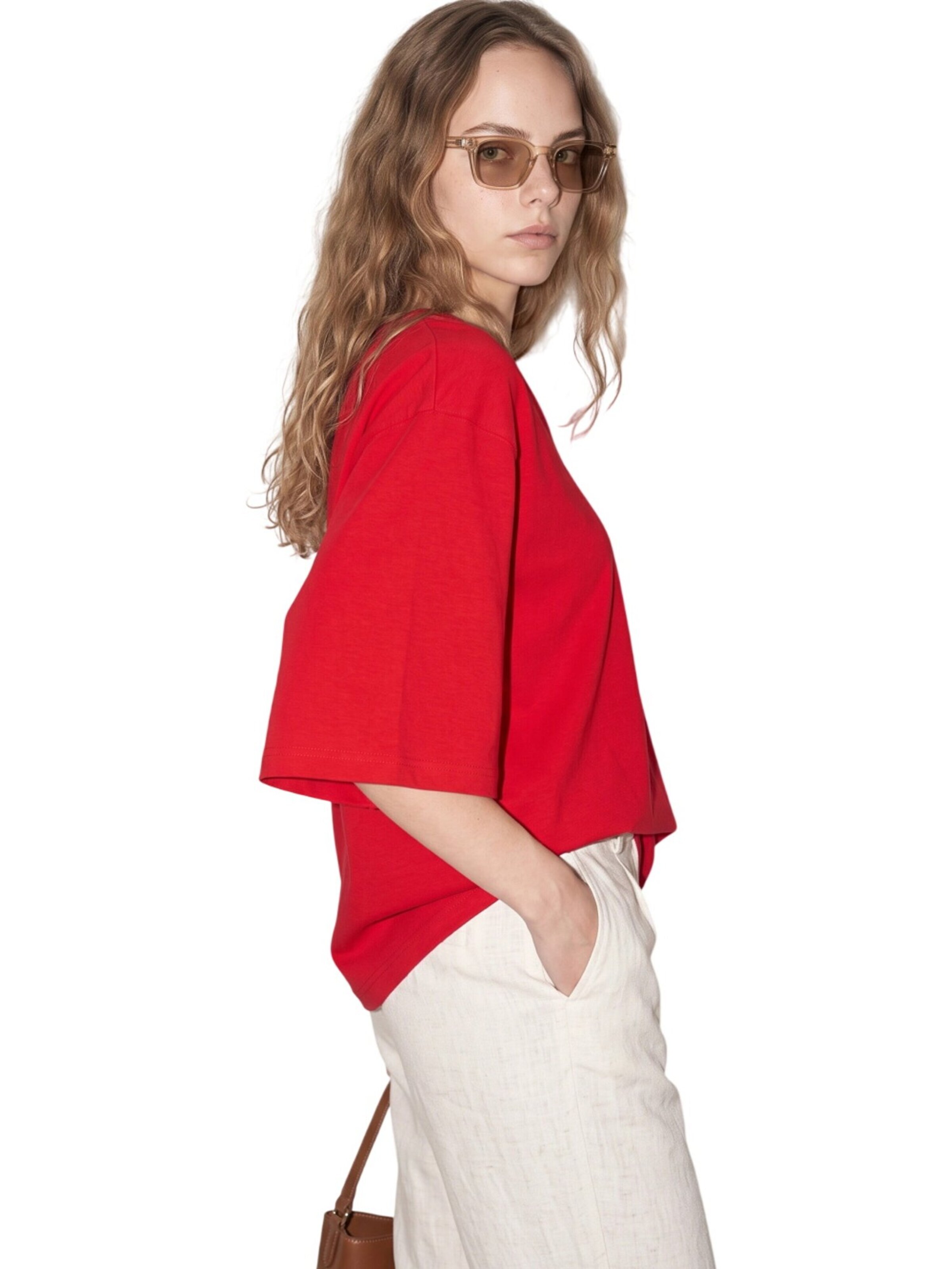 No Matter What Shirt in Rood