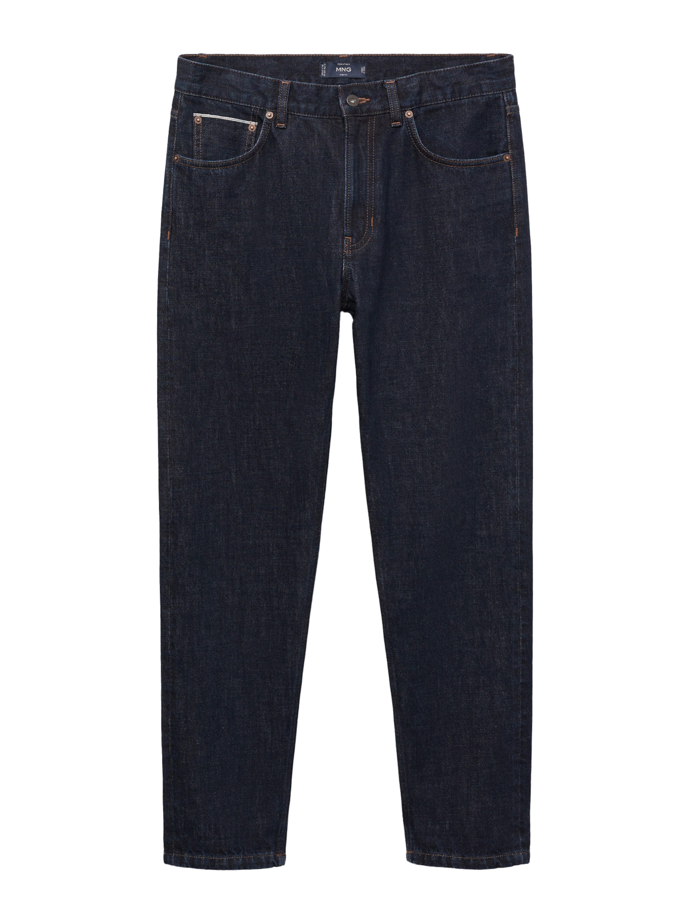 MANGO MAN Regular Jeans 'POLA' in Blau: Vorderseite