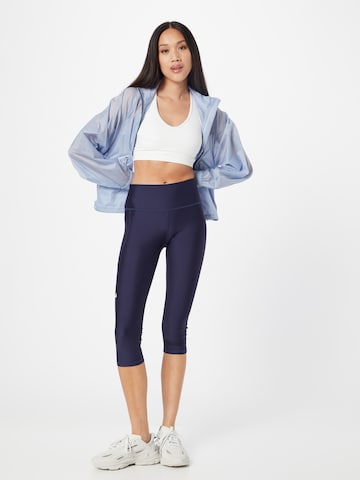 UNDER ARMOUR Skinny Workout Pants in Blue