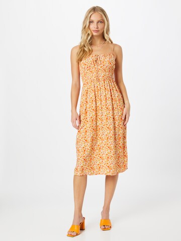 Motel Summer Dress 'Jayko' in Orange: front