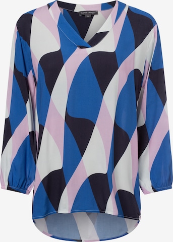 Franco Callegari Bluse ' Lola ' in Blau: Vorderseite
