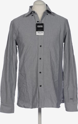 DENHAM Hemd L in Grau: Vorderseite