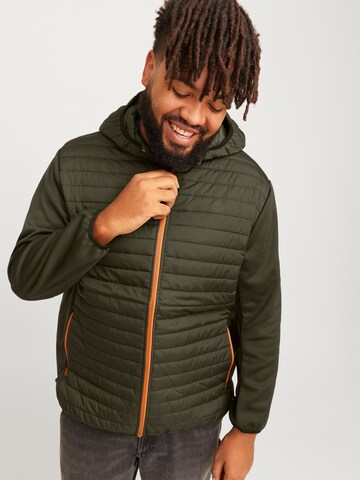 Jack & Jones Plus Overgangsjakke i grøn