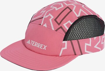 ADIDAS TERREX Athletic Cap in Pink: front