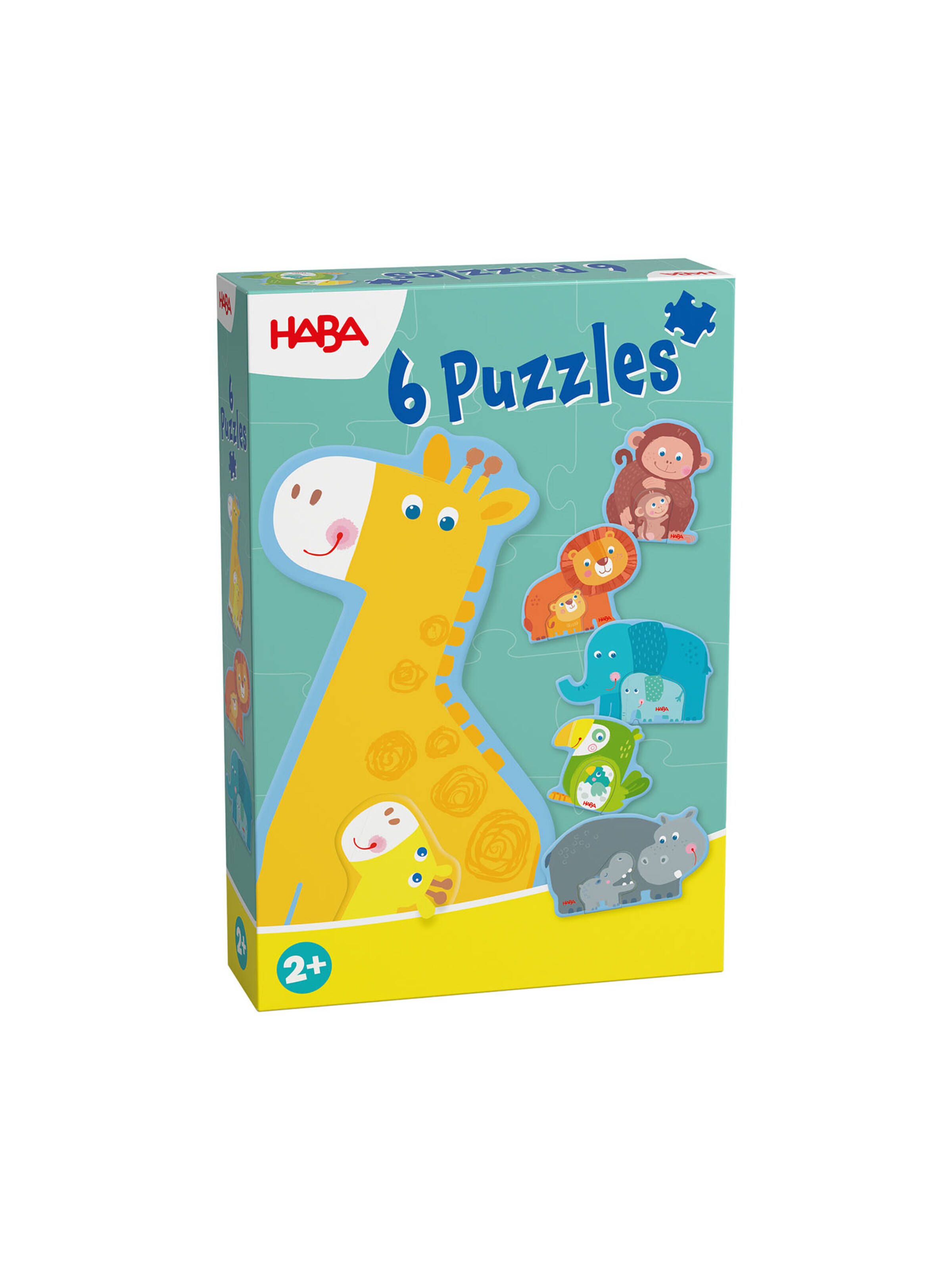 HABA Steckpuzzle ' Meine ersten Puzzle ' in Mischfarben