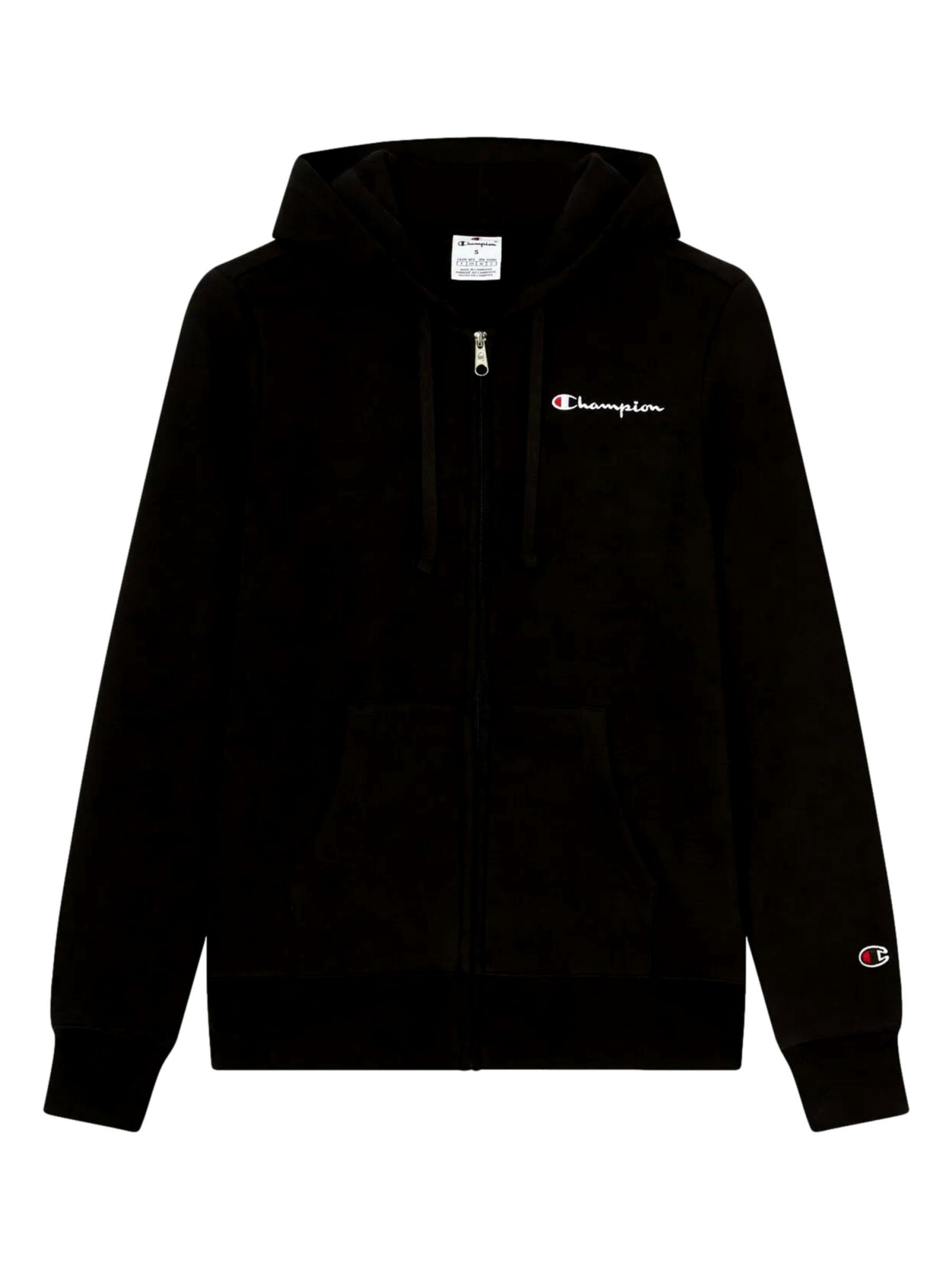 Champion Authentic Athletic Apparel Sweatjakke i sort: forside