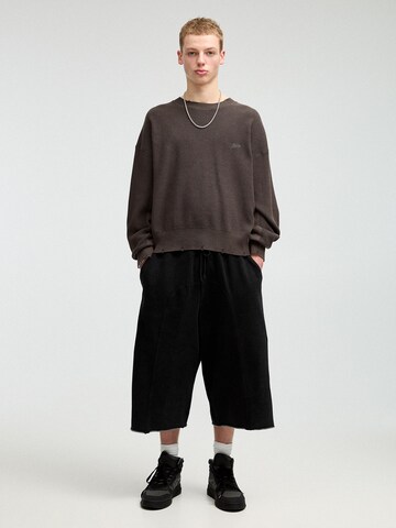 Pull&Bear Sweater 'STWD' in Grey