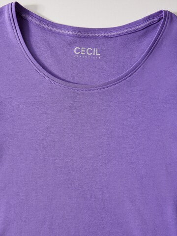 CECIL Shirt 'Pia' in Lila