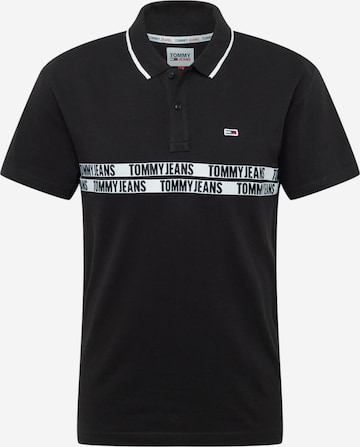 Tommy Jeans Shirt in Schwarz: predná strana