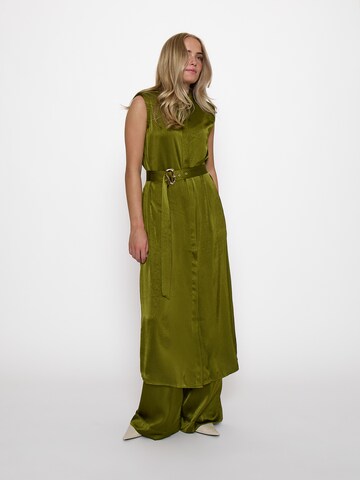 Peppercorn Wide leg Trousers 'Randy' in Green