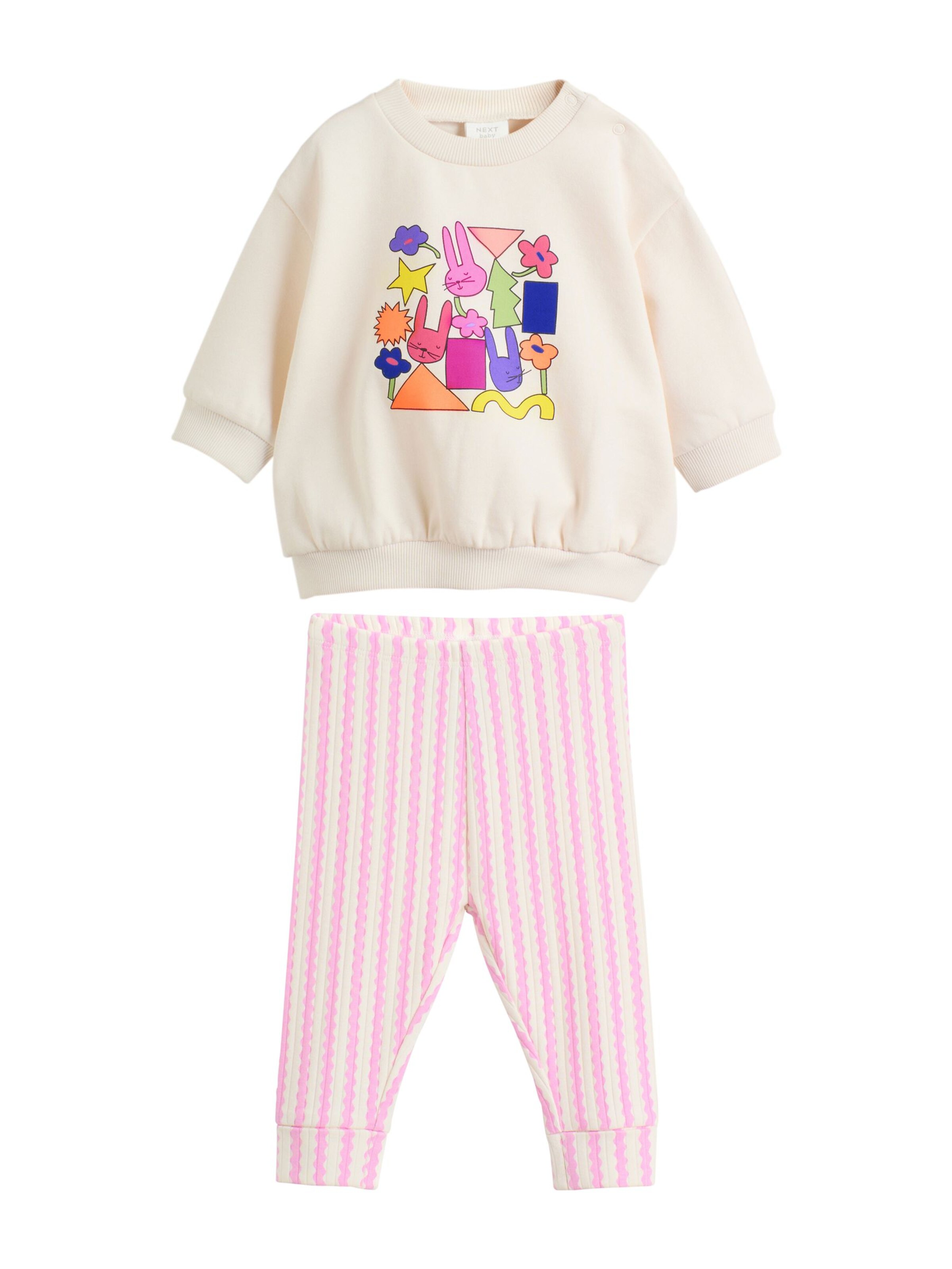 Set Next en beige : devant