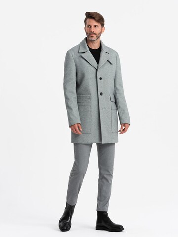 Ombre Between-seasons coat 'OM-COWC-0108' in Grey