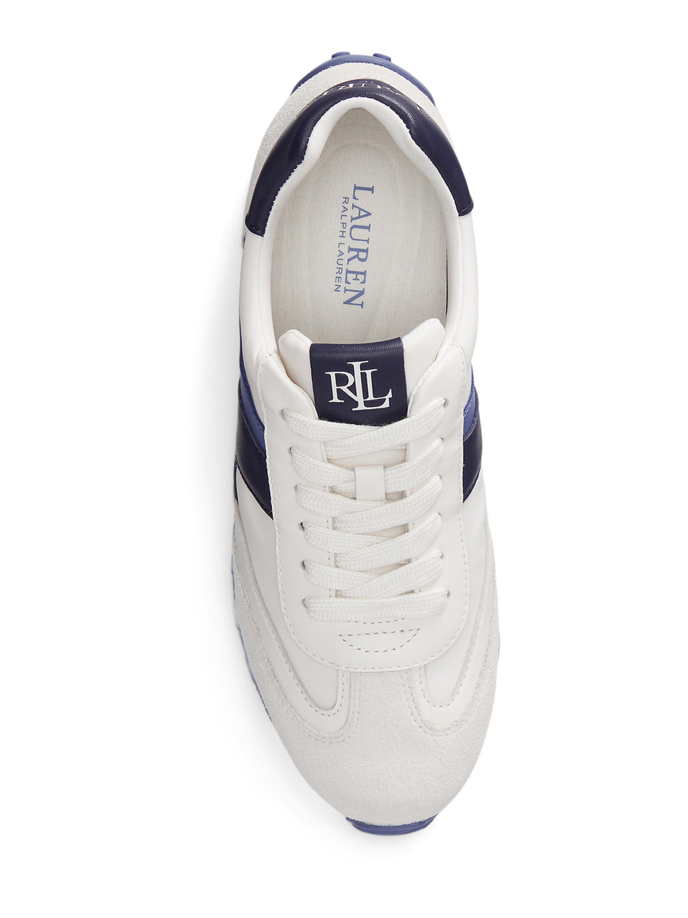 Baskets basses 'DANI' Lauren Ralph Lauren en blanc