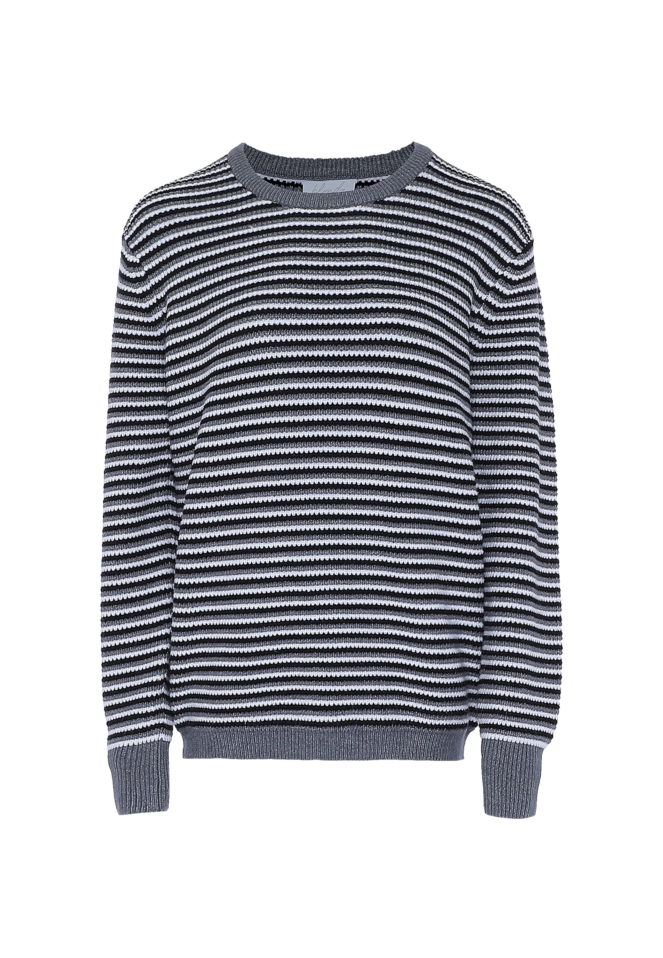 BLONDA Trui in Grijs: voorkant