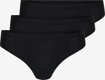 juoda ICANIWILL Sportinės trumpikės: priekis